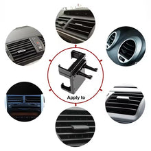 Smartphone Car Holder – Air Vent & Dashboard Bracket (1 Pc)