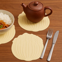 Silicone Leaf Design Coaster Set