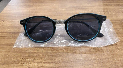 Sky Blue UV Protected Round Sunglasses, classic Sunglasses for Men & Women, Lightweight