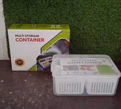 Fridge Storage Box – Freezer & Kitchen Organizer for Vegetables & Food (1 Pc)