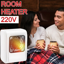 Room Heater 220V Brown Box Heater with Plug for Office & Bedroom Use