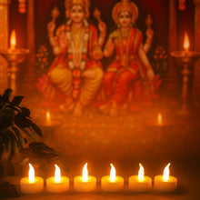 Premium 6 Piece Led Flameless Candle Light Set With Remote Control