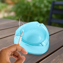 Clear Oblivion Plastic Ashtray