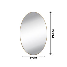 Oval Shape 3d Mirror Sticker Used In All Kinds Of Household And Official Purposes As A Sticker Etc